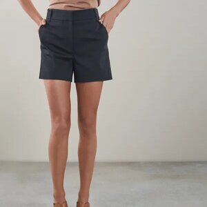 NWT Reiss Ottolie Chino Short Navy UK 4 / US 0